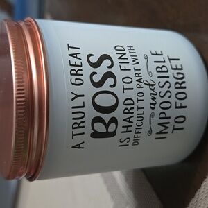 Boss Candle with Copper Lid 2/$20
